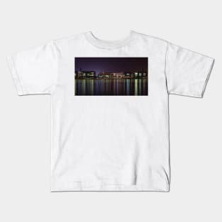 Panorama Shot of KAUST at Night Kids T-Shirt